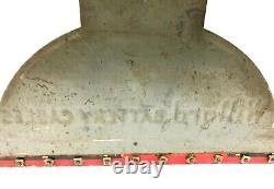 Vintage Antique 1920's 30's Willard Battery Old Original Metal Automotive Sign