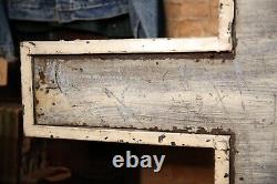 Vintage Antique Firestone Porcelain Advertising Sign Church Cross Galvanized old