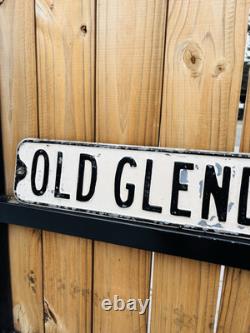 Vintage Antique Old Glendale Rd Glendale Kentucky Street Sign