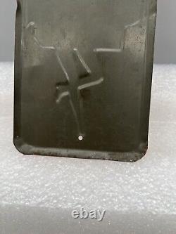 Vintage Antique Original Old Gold Tobacco Cigarette Door Push Advertising Sign