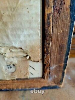 Vintage Antique Pictures & Frames Adverting Trade Sign Old