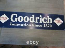 Vintage B F Goodrich Tires Tubes Dealer Sign Antique Old Auto Store 10458