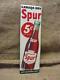 Vintage Canada Dry Spur Drink Door Push Sign Antique Old Soda Cola 9033