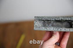 Vintage Cast Metal Train Locomotive toy antique sign mailbox topper old