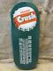 Vintage Metal Orange Crush Thermometer Sign Antique Old Soda Drink Cola 9962