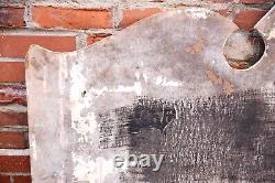 Vintage No Parking Sign Gate Entrance wood sign old hand painted antique finial