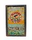 Vintage Old Antique Players Navy Cut Cigarette Litho Tin Sign Board Wooden Frame