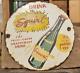 Vintage Old Antique Rare Squirt Drink Porcelain Enamel Sign Board, Collectible