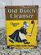 Vintage Old Dutch Cleanser Porcelain Sign Kitchen Home Soap Bar Polish Cleaner