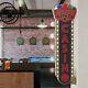 Vintage Old Fashioned Retro Casino Lucky 7 Sign Double Sided Led Lighted Marquee