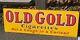 Vintage Old Gold Cigarettes Porcelain Sign Original Tobacco Advertising Sign