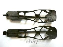 Vintage Old Hawkins Cast Iron Ice Hockey Ice Skates Derby, CT, USA March 1865