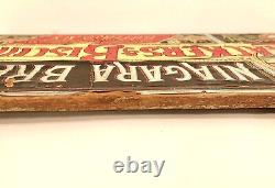 Vintage Old United States Baking Company Niagara Branch Advertising Sign Buffalo
