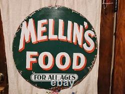 Vintage Original Antique Gas Oil General Store Very Old Porcelain Sign