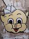 Vintage Piggly Wiggly Sign 30 Grocery Market Food Store Pig Old Porcelain Sign