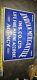 Vintage Porcelain Indian Mercantile Insurance Sign Antique Old Store Sign