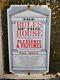 Vintage Porcelain Sign Olde Time Rules Of The House Pleasures Pastimes Do Not