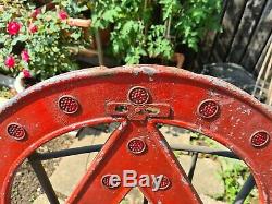 Vintage Rare PreWarboys Old Road Halt Sign With Glass Reflectors