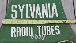 Vintage SYLVANIA RADIO TUBES Dealer Apron Retail 30 X 16.5 New Old Stock