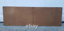 Vintage Todd Corn Farm Feed Seed Store Advertising Sign Masonite Gas Oil Antique