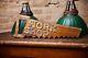 Vintage Work Shop Wood Sign Antique Saw Blade Machinist Woodworking Tool Old