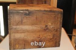 Vtg Antique Old Remington Typewriter Ship Crate Wood Wooden Box Advertising Sign