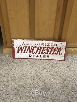 Winchester Sign Antique Old Vintage Store Sign Vintage 60s