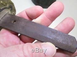 Wwii Japanese Army Samurai Sword With Scabbard Signed Kiyomitsu Old Blade #x17