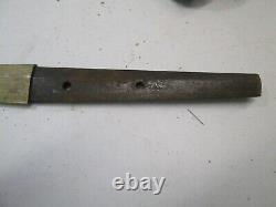 Wwii Japanese Officers Samurai Sword Signed With Unscabbard Old Long Blade #w10